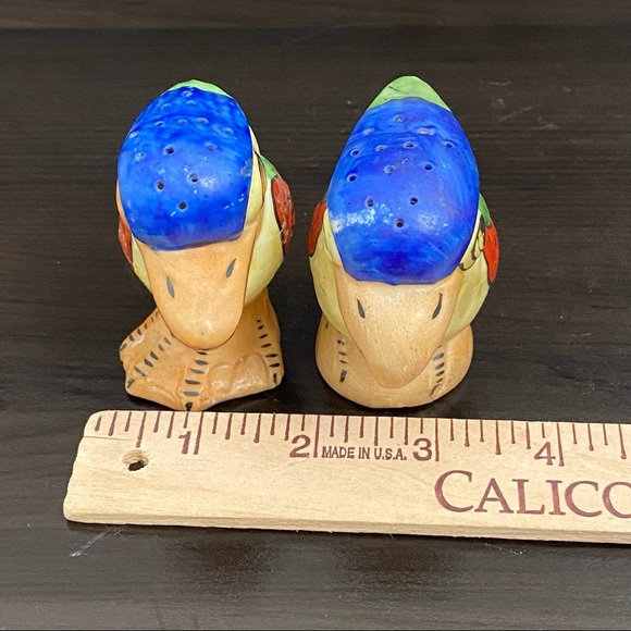 Vintage Toucan Bird Ceramic Salt & Pepper Shaker Set - Picture 7 of 13